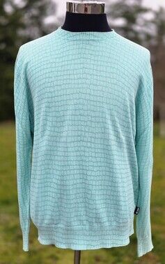 Vintage Nike SB Skateboarding Tiffany X Diamond Crocodile Pullover Sweater Large